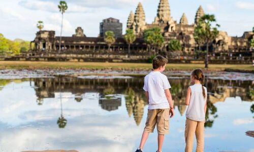 Siem Reap Family with Kids at